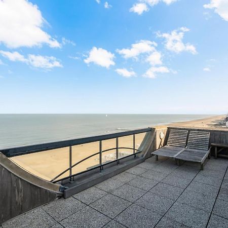 Penthouse App Met Imposant & Eindeloos Zeezicht Apartment Middelkerke Exterior photo